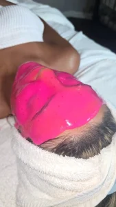 Deep hydration jelly mask demonstrating PolyLuronic® technology with PGA and hyaluronic acid