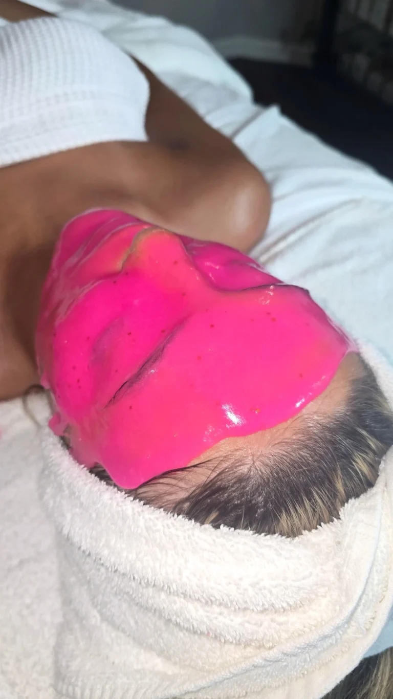 Deep hydration jelly mask demonstrating PolyLuronic® technology with PGA and hyaluronic acid