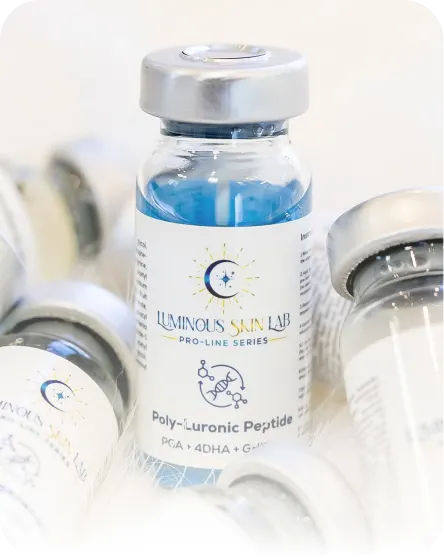 PolyLuronic® Peptide professional ampoule by Luminous Skin Lab