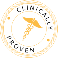 Clinically proven LED light therapy badge