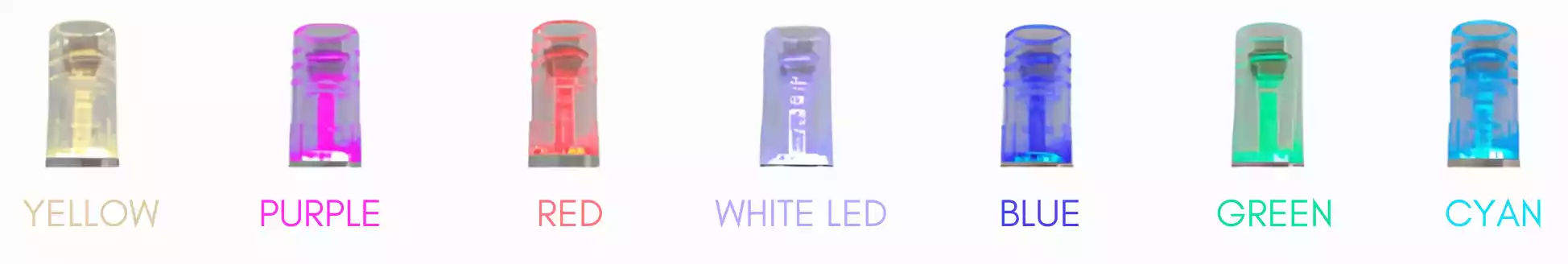 ILUMIPEN microneedling pen color options